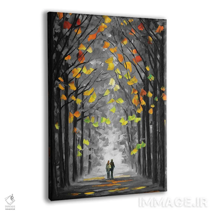 تابلو دکوراتیو قربانگاه درختان اثر لئونید آفرموف - نمای پرسپکتیو محصول