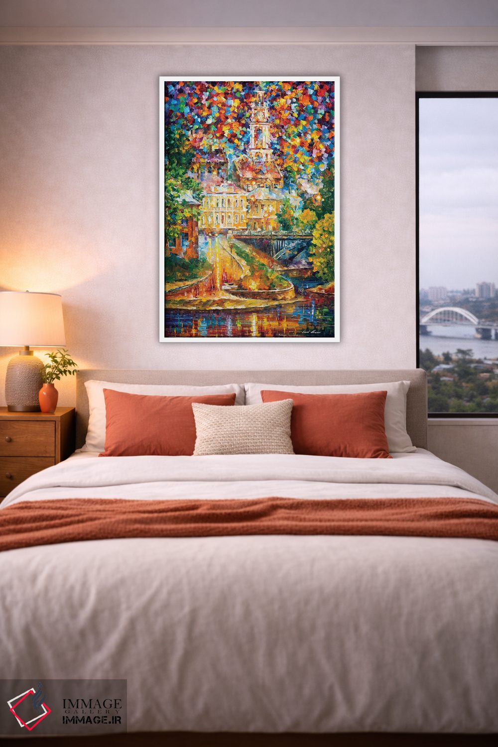 تابلو دکوراتیو وایتبسک قدیمی اثر لئونید آفرموف - D3W