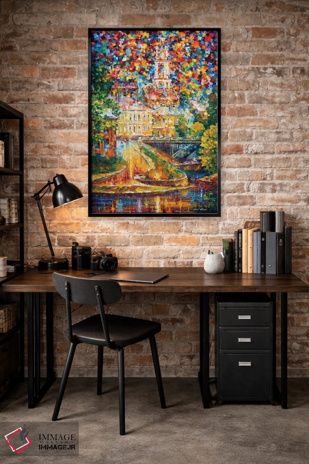 تابلو دکوراتیو وایتبسک قدیمی اثر لئونید آفرموف - D4B