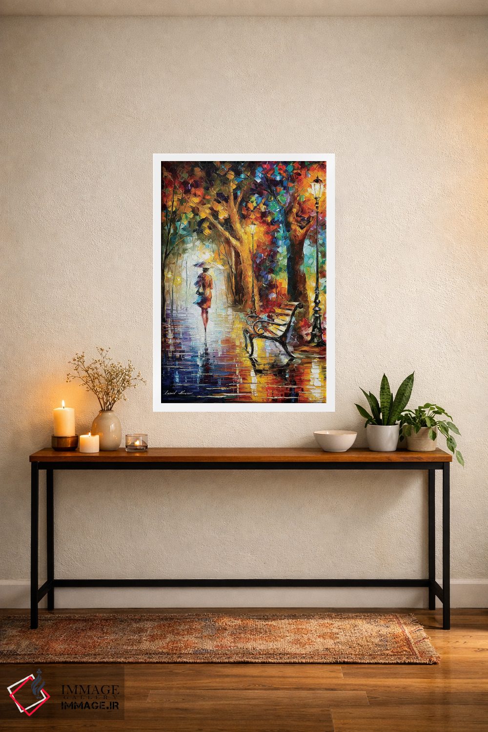 تابلو دکوراتیو پایان شکیبایی اثر لئونید آفرموف - D2W