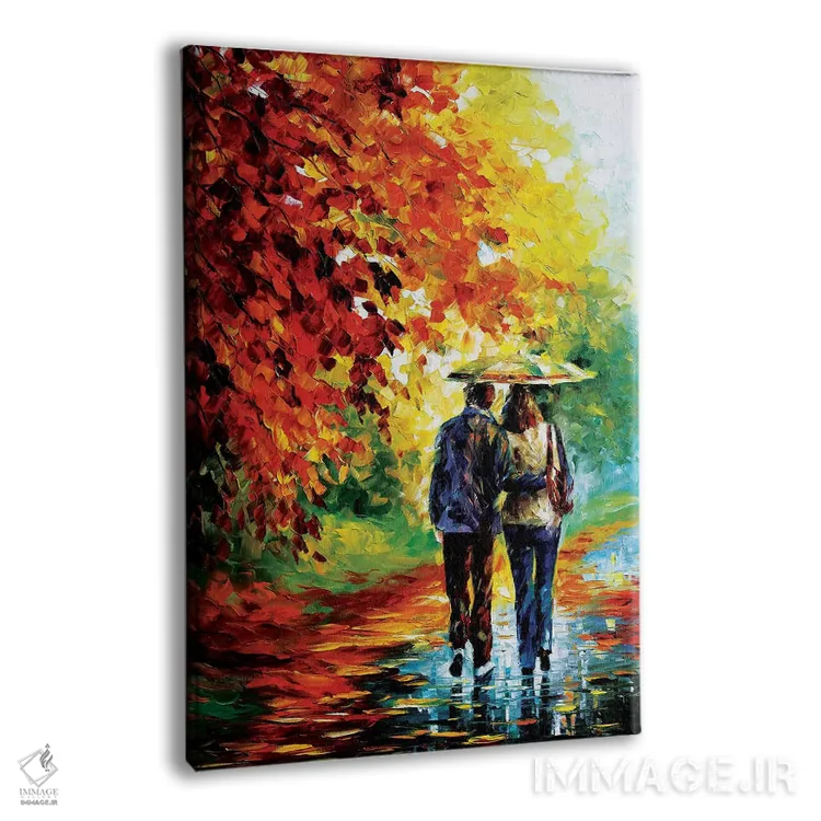 تابلو دکوراتیو پاییز جذاب اثر لئونید آفرموف - نمای پرسپکتیو محصول