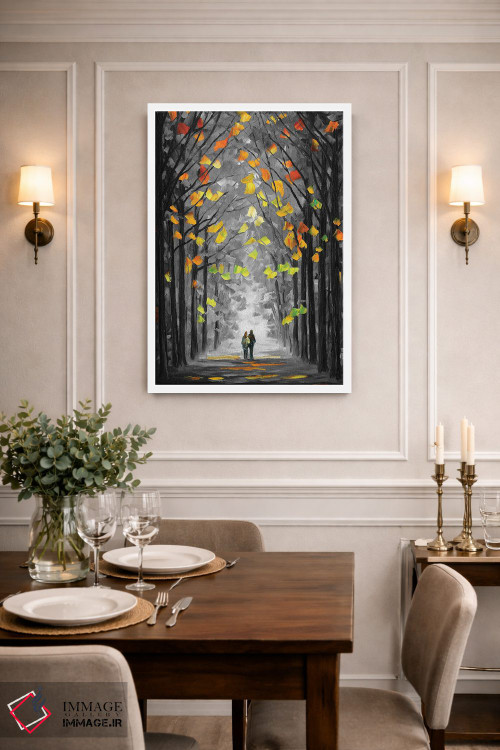 تابلو دکوراتیو قربانگاه درختان اثر لئونید آفرموف - D1W