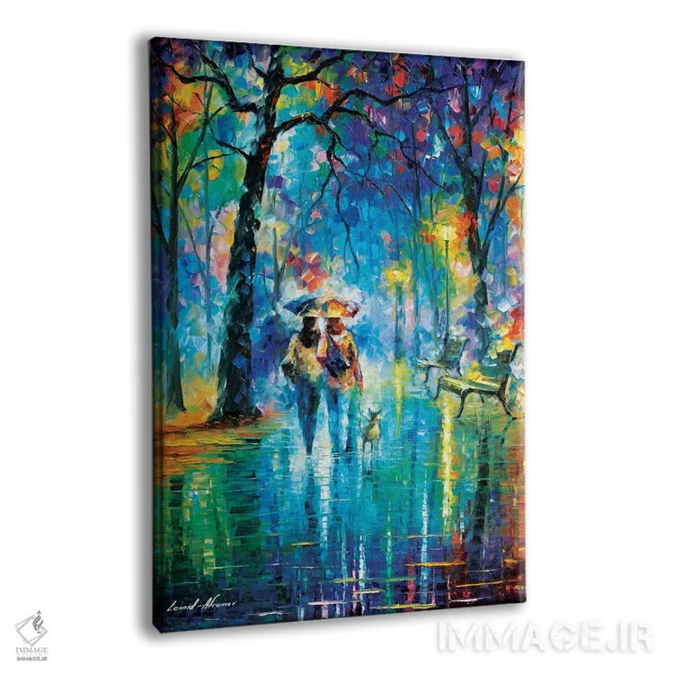 تابلو دکوراتیو دوست کوچک اثر لئونید آفرموف - نمای پرسپکتیو محصول