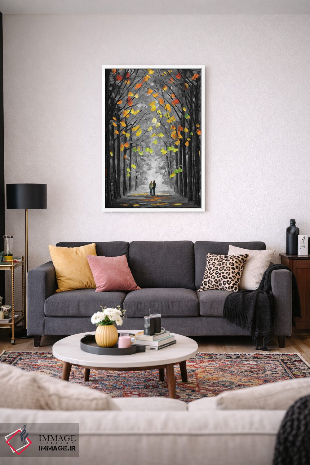 تابلو دکوراتیو قربانگاه درختان اثر لئونید آفرموف - D3W