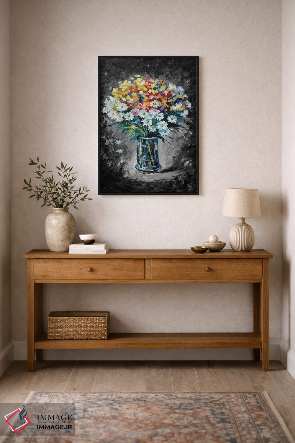 تابلو دکوراتیو شیفتگی اثر لئونید آفرموف - D1B