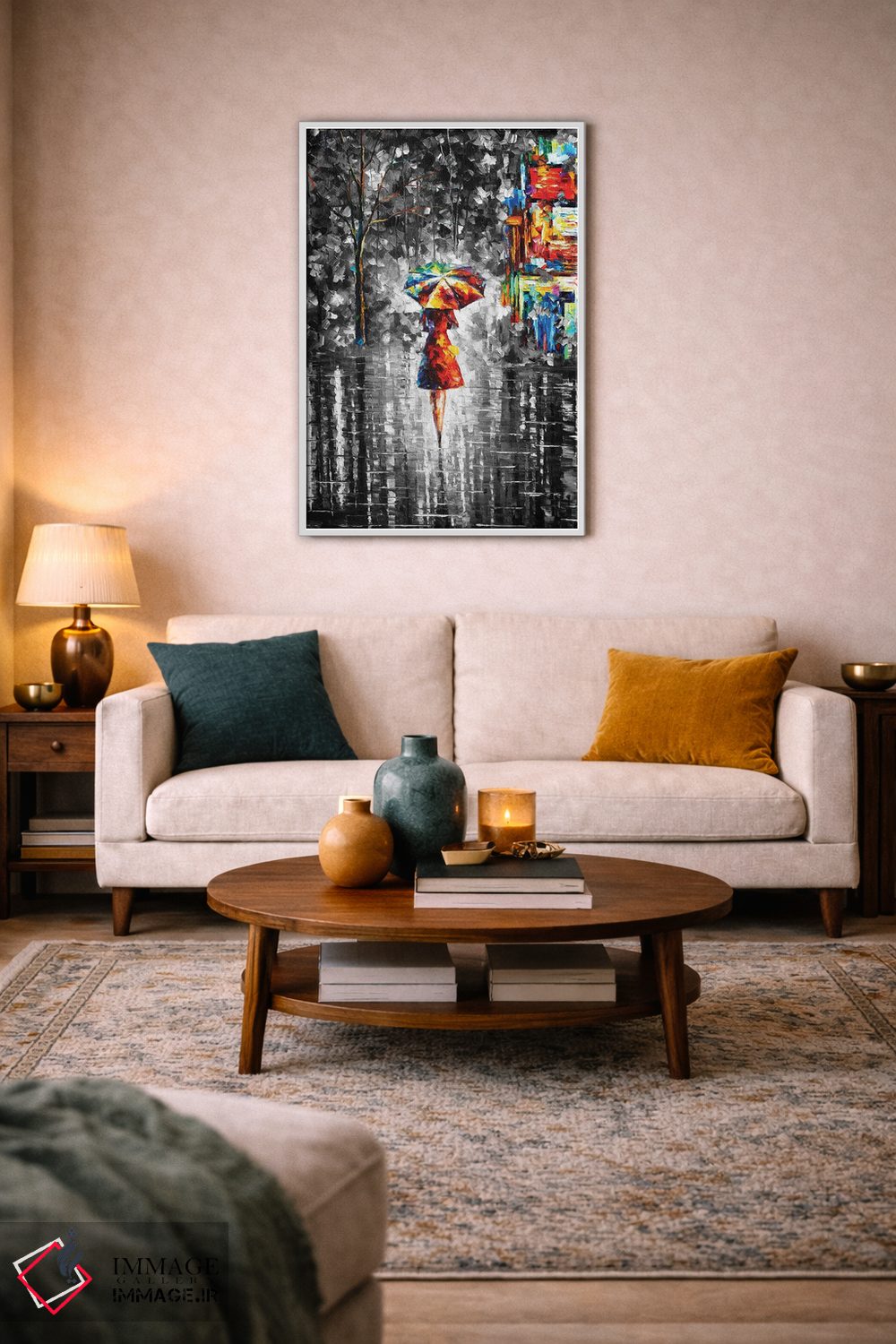 تابلو دکوراتیو شاهزاده باران اثر لئونید آفرموف - D3W