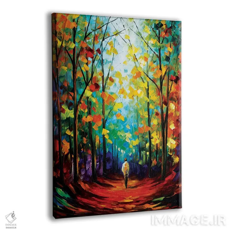 تابلو دکوراتیو حس و حال صبح اثر لئونید آفرموف - نمای پرسپکتیو محصول