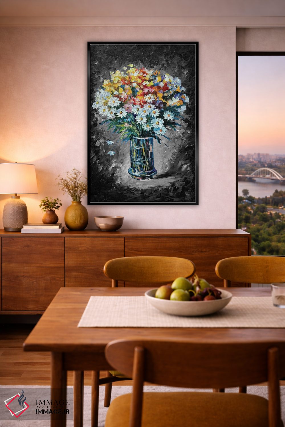 تابلو دکوراتیو شیفتگی اثر لئونید آفرموف - D6B