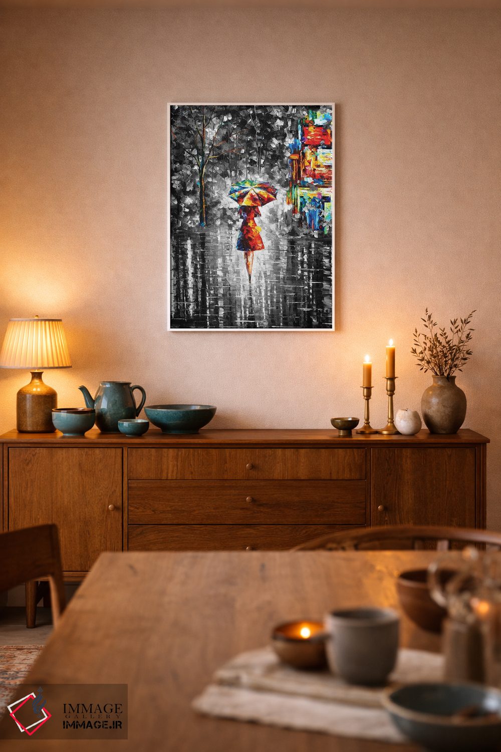 تابلو دکوراتیو شاهزاده باران اثر لئونید آفرموف - D6W