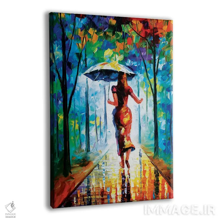 تابلو دکوراتیو دویدن به سوی عشق II اثر لئونید آفرموف - نمای پرسپکتیو محصول