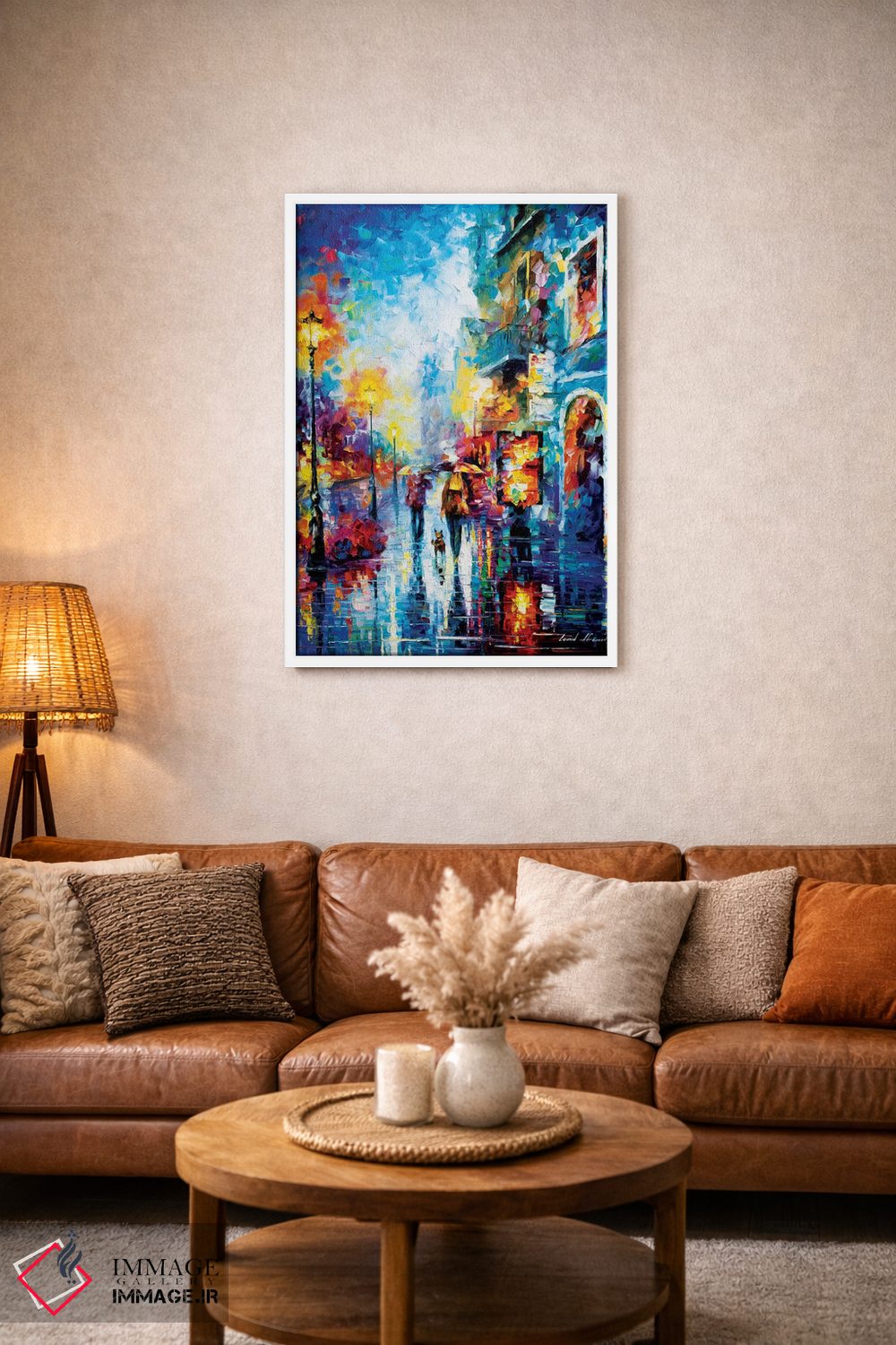 تابلو دکوراتیو ملودی اشتیاق اثر لئونید آفرموف - D1W