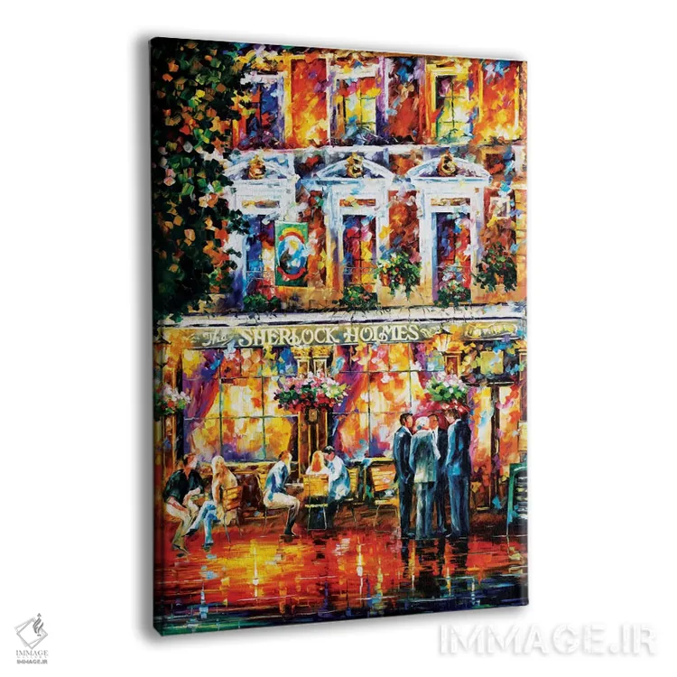 تابلو دکوراتیو شرلوک هولمز اثر لئونید آفرموف - نمای پرسپکتیو محصول
