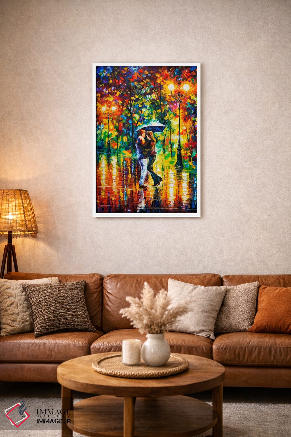 تابلو دکوراتیو رقص بارانی II اثر لئونید آفرموف - D1W