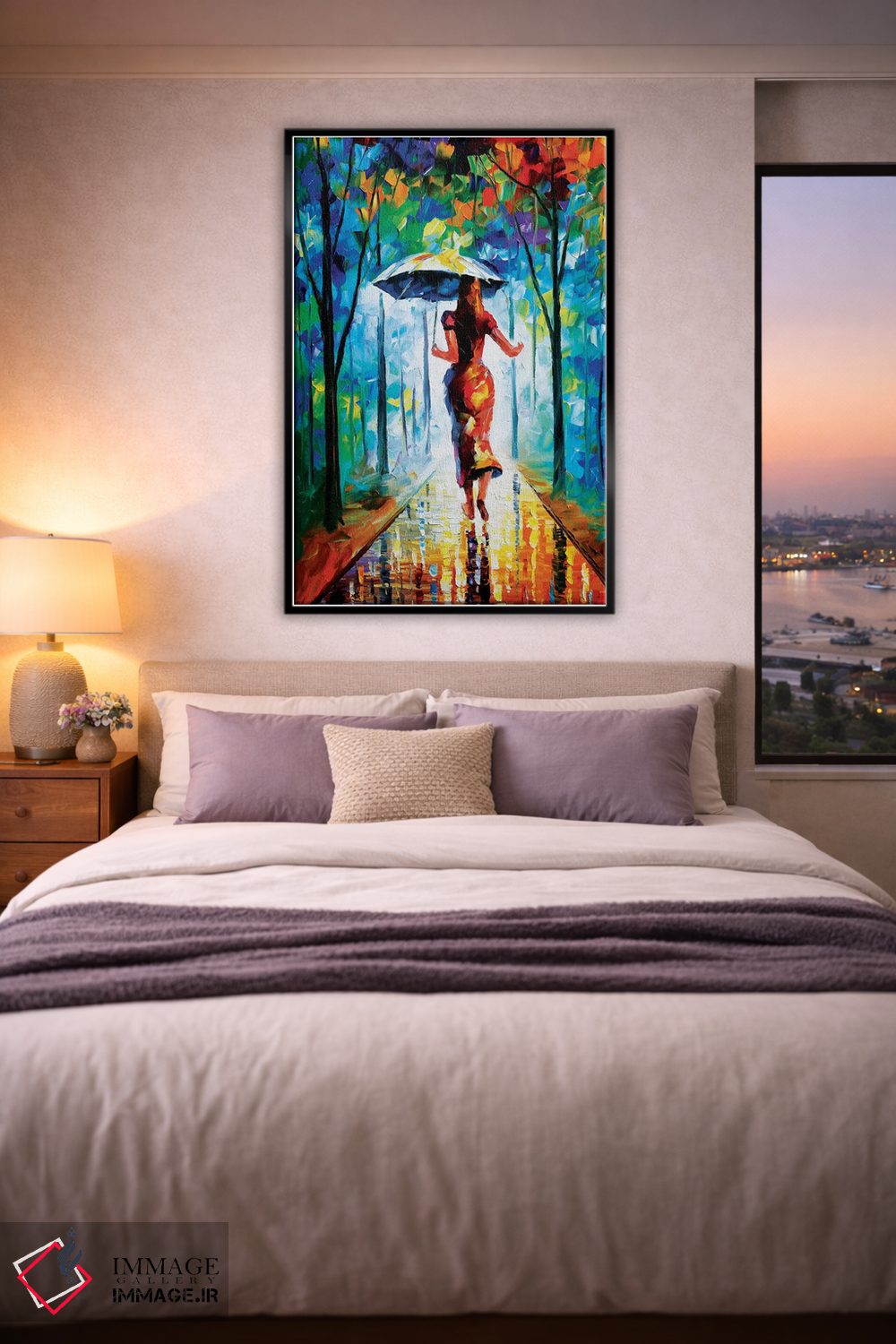 تابلو دکوراتیو دویدن به سوی عشق II اثر لئونید آفرموف - D6B