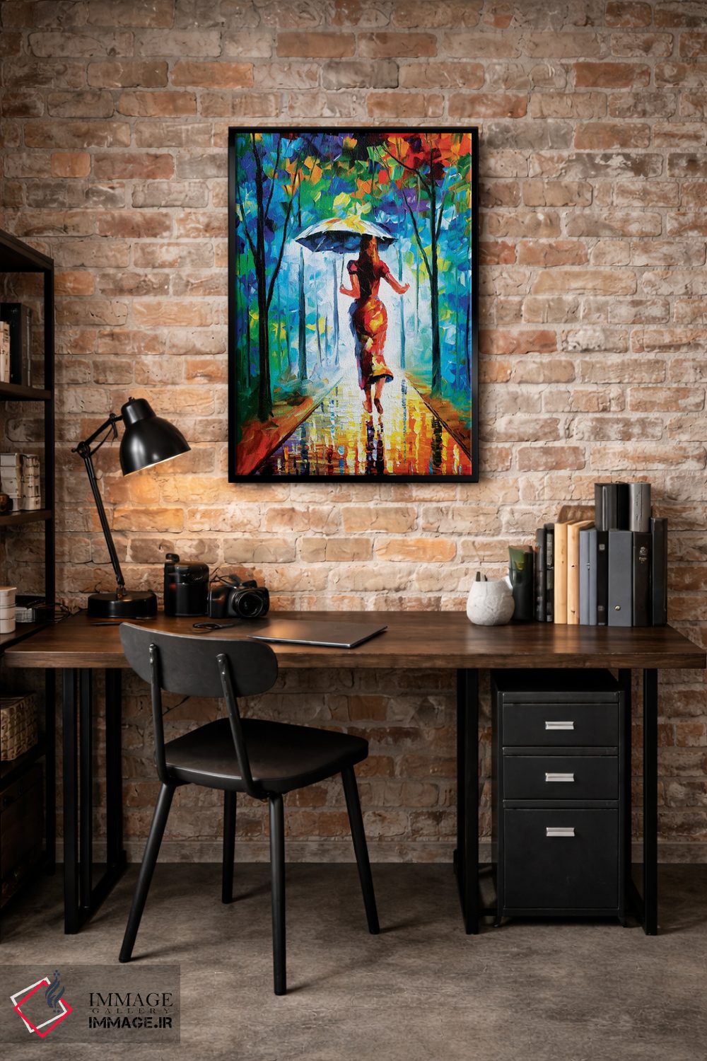 تابلو دکوراتیو دویدن به سوی عشق II اثر لئونید آفرموف - D5B