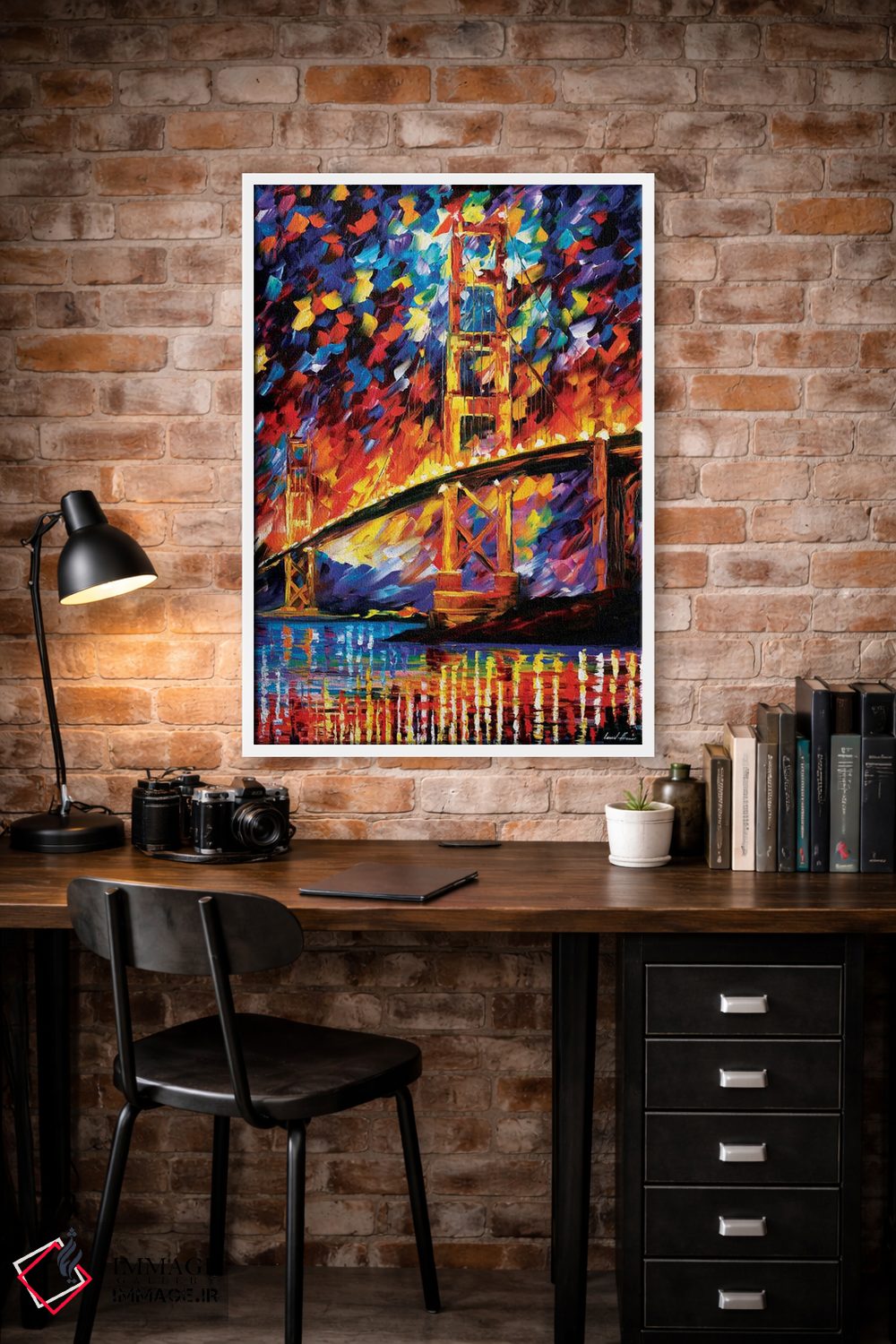 تابلو دکوراتیو سان فرانسیسکو اثر لئونید آفرموف - D2W