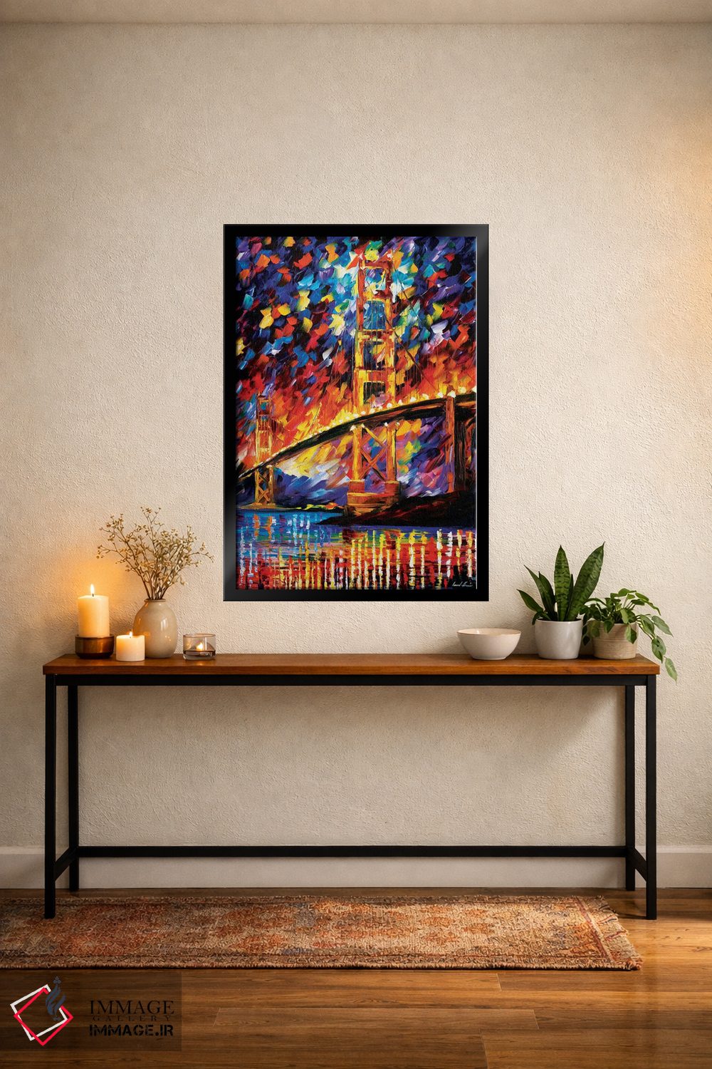 تابلو دکوراتیو سان فرانسیسکو اثر لئونید آفرموف - D5B