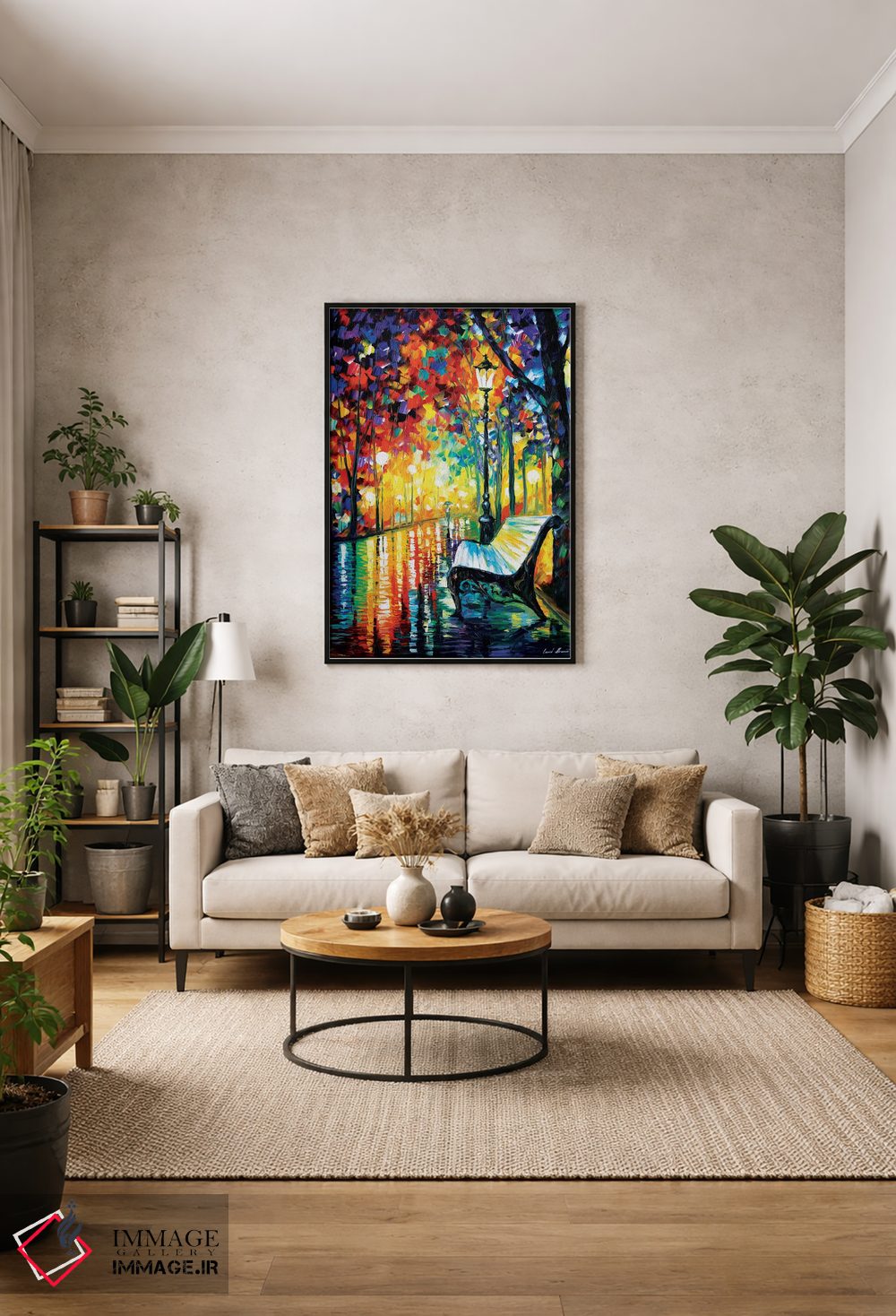 تابلو دکوراتیو او رفت... اثر لئونید آفرموف - D2B