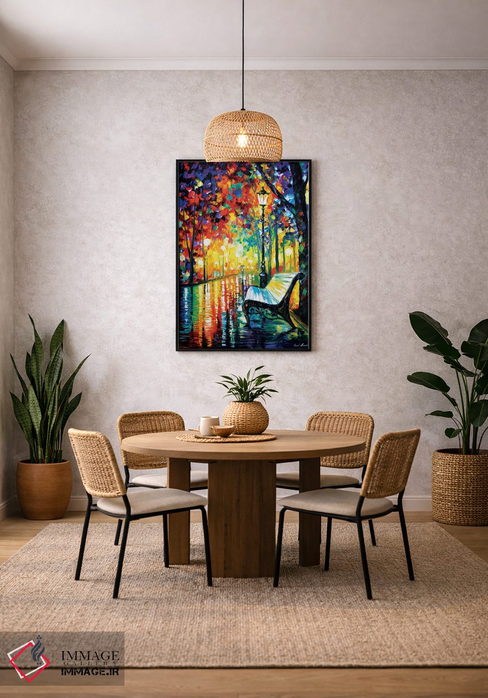 تابلو دکوراتیو او رفت... اثر لئونید آفرموف - D4B