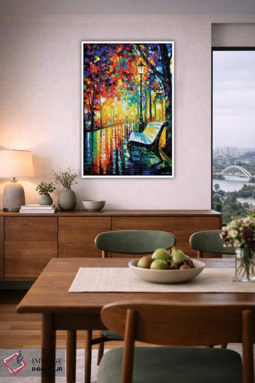 تابلو دکوراتیو او رفت... اثر لئونید آفرموف - D6W