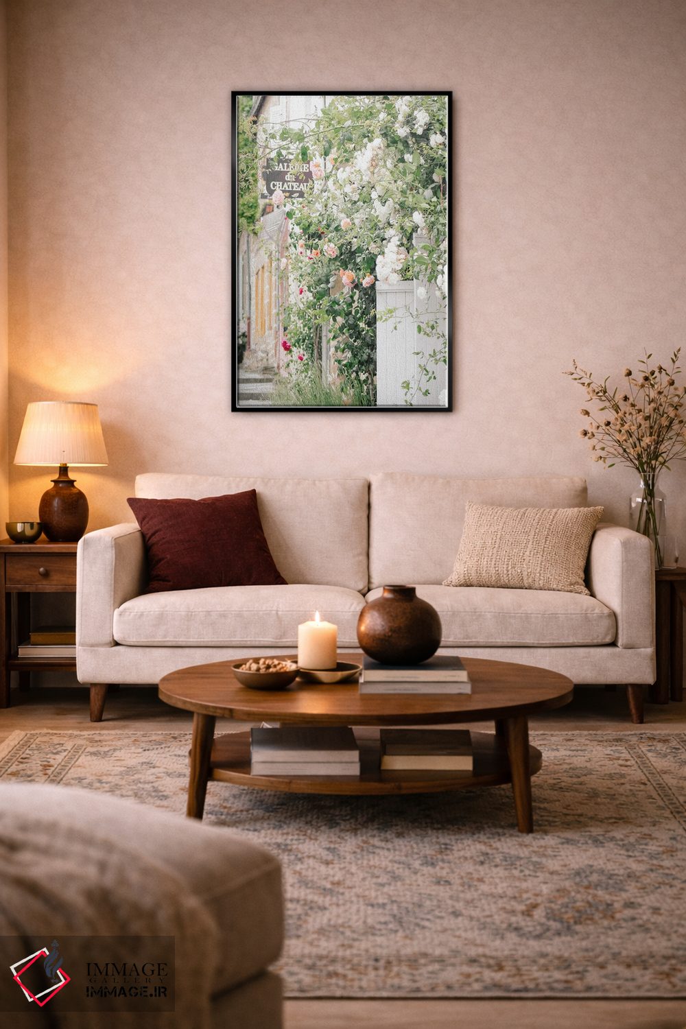 تابلو دکوراتیو سلام گل ها اثر لیا استراتسما - D4B