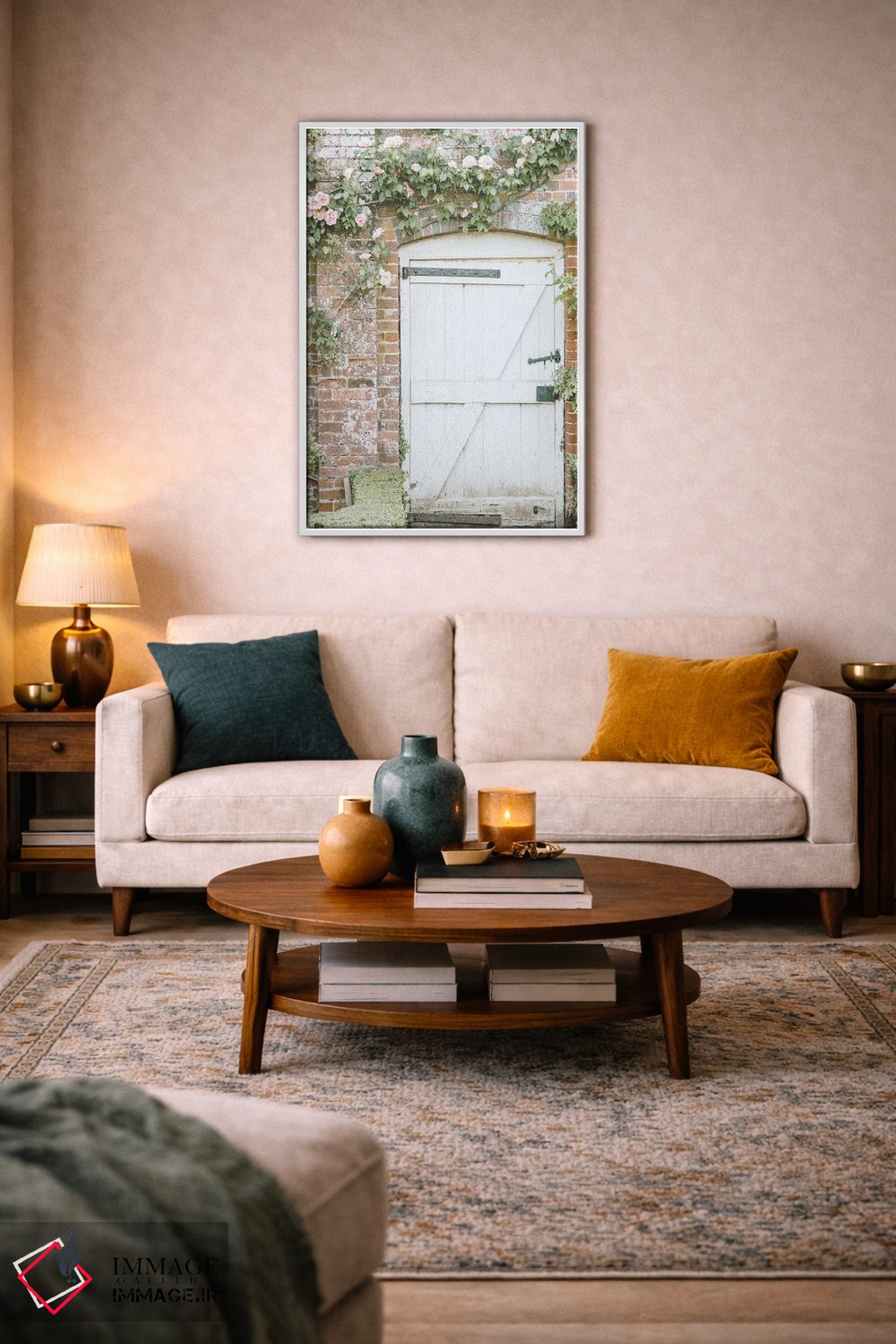 تابلو دکوراتیو در کلبه ی رز عزیز اثر لیا استراتسما - D3W