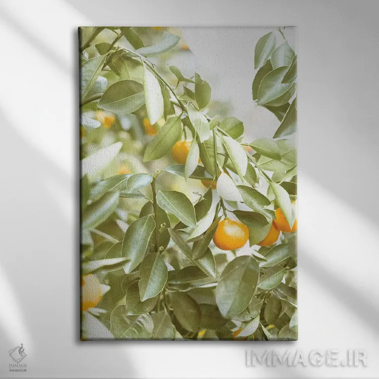 تابلو دکوراتیو آن جای مرکباتی اثر لیا استراتسما - نمای روبهرو روی دیوار