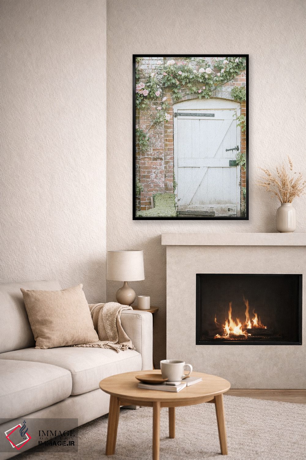 تابلو دکوراتیو در کلبه ی رز عزیز اثر لیا استراتسما - D6B