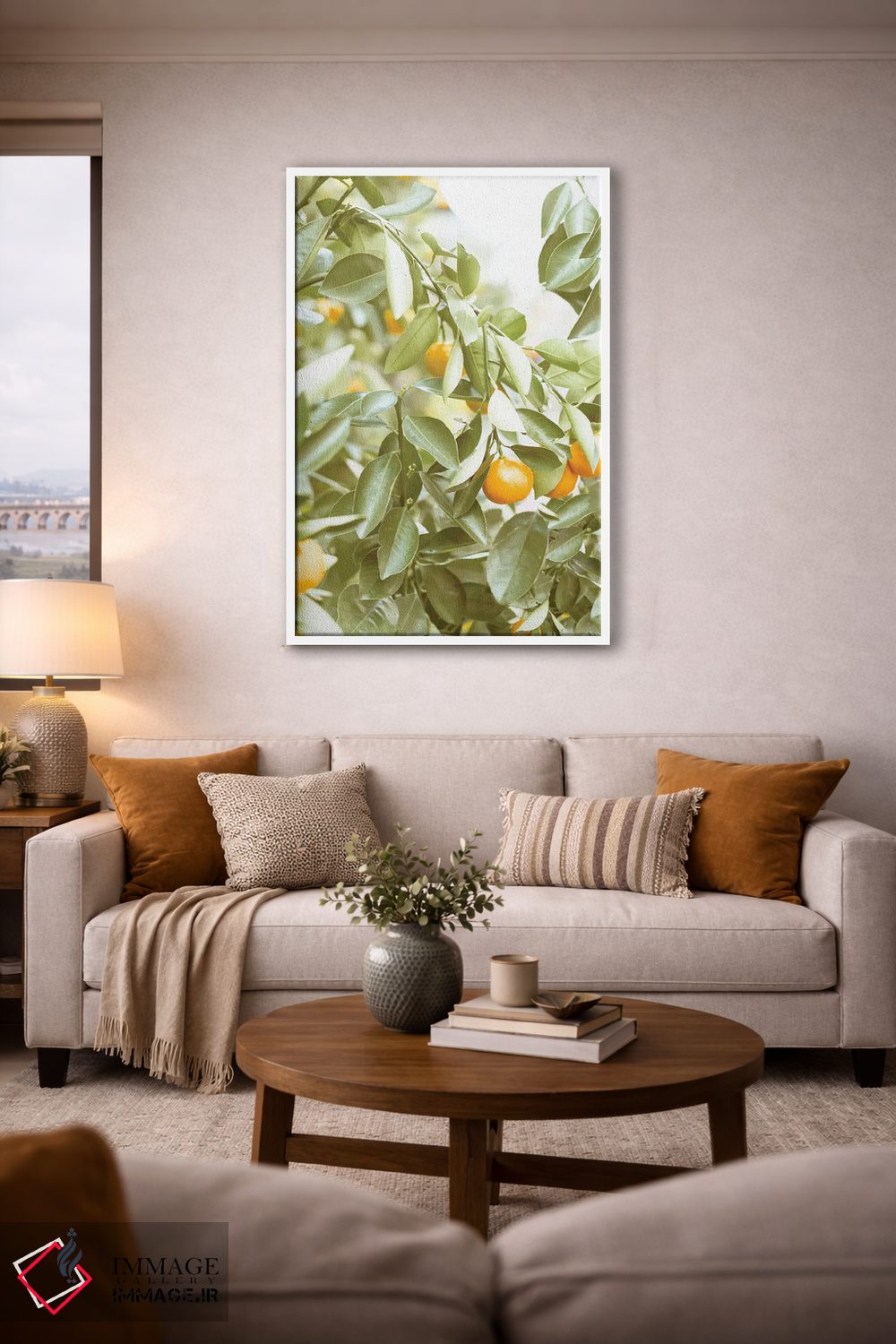 تابلو دکوراتیو آن جای مرکباتی اثر لیا استراتسما - D3W