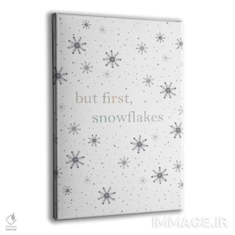 تابلو دکوراتیو اما اول برفک ها اثر لیا استراتسما - نمای پرسپکتیو محصول