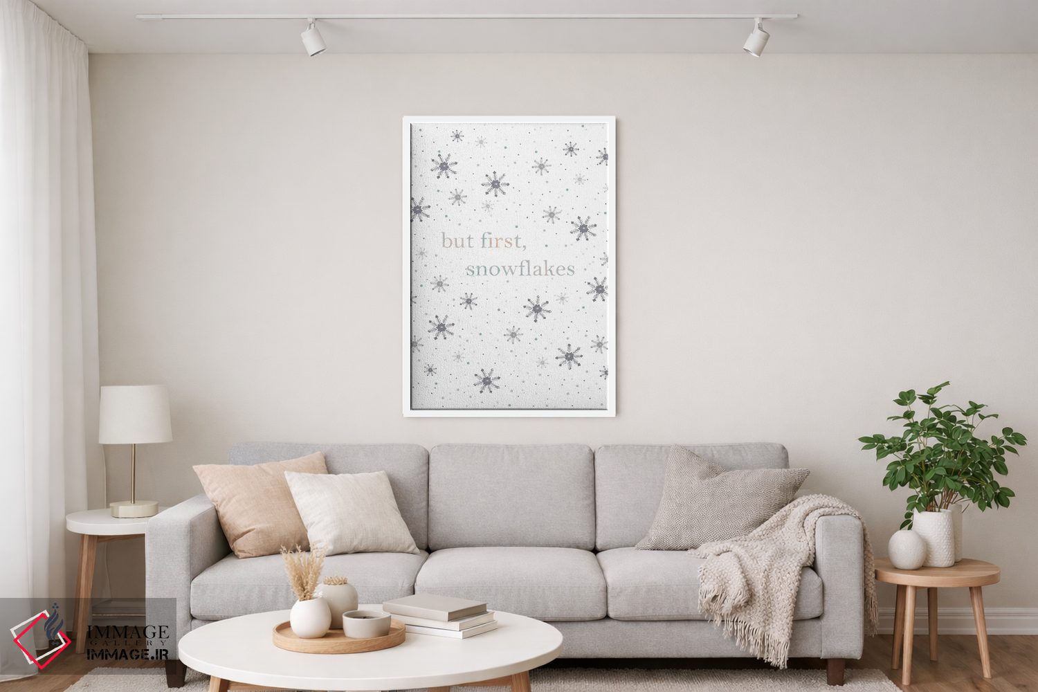 تابلو دکوراتیو اما اول برفک ها اثر لیا استراتسما - D5W