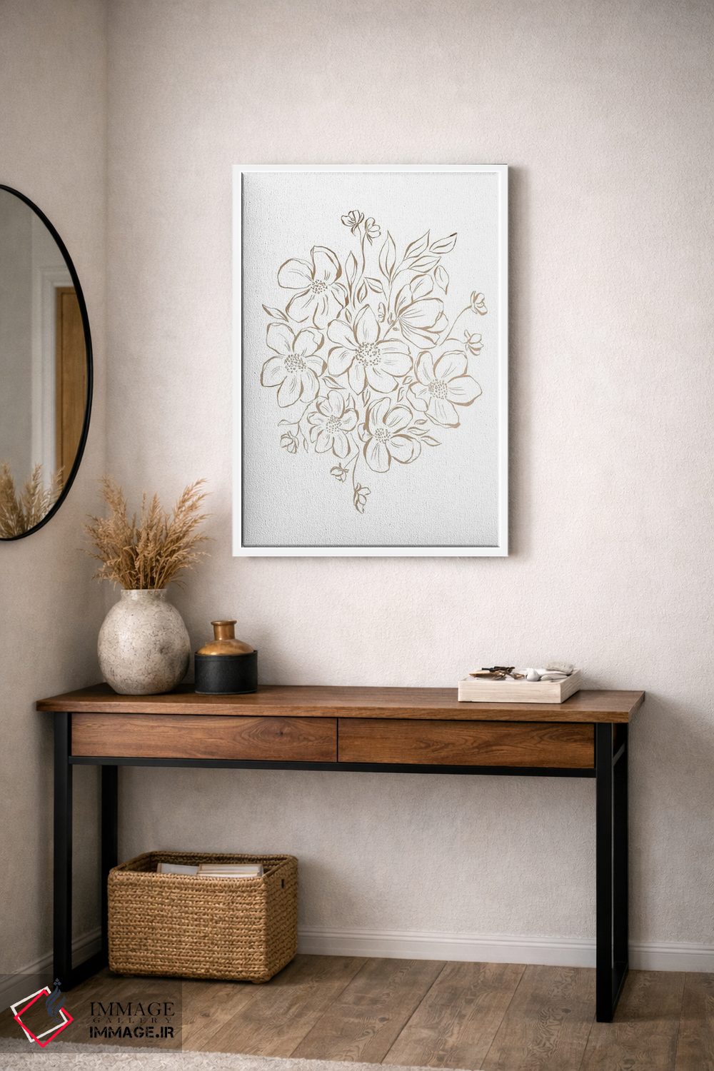 تابلو مدرن دسته ی وحشی اثر لیا استراتسما - D3W