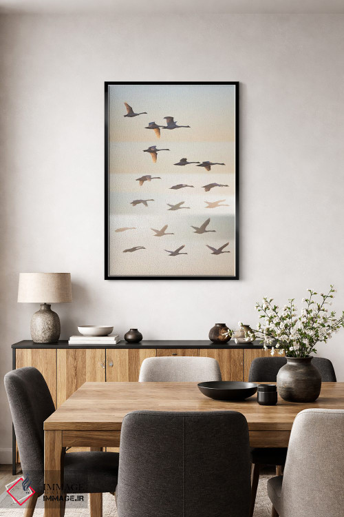 تابلو دکوراتیو آن سوی خورشید اثر لیف لون دال - D3B