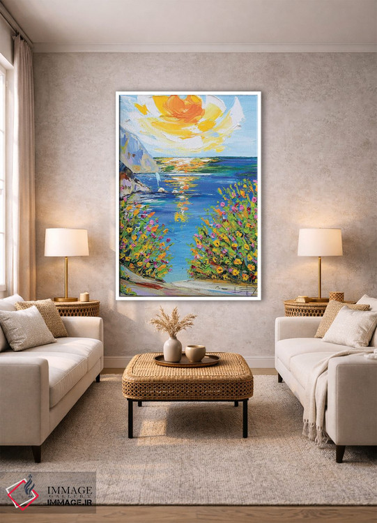 تابلو دکوراتیو بیگ سور II اثر لیزا الی - D1W