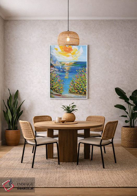 تابلو دکوراتیو بیگ سور II اثر لیزا الی - D2W