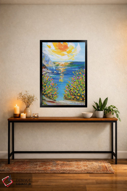 تابلو دکوراتیو بیگ سور II اثر لیزا الی - D4B