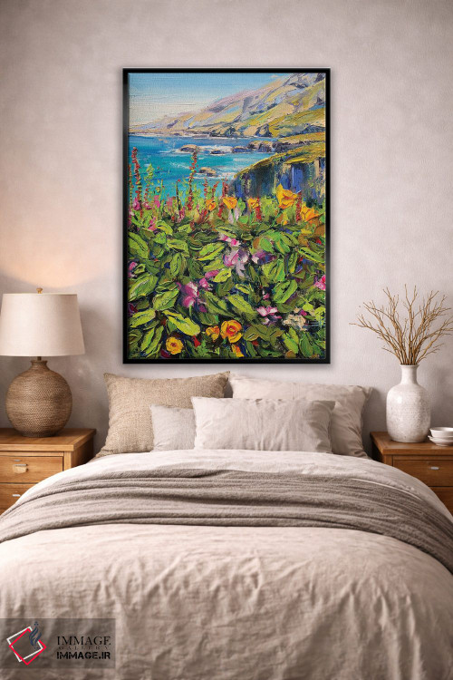 تابلو انتزاعی From My Heart,بیگ سور از دل من اثر لیزا الی - D1B