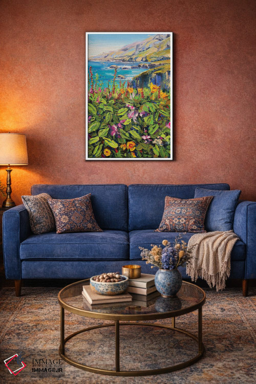 تابلو انتزاعی From My Heart,بیگ سور از دل من اثر لیزا الی - D3W