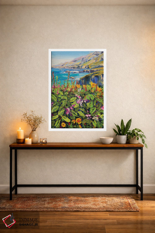 تابلو انتزاعی From My Heart,بیگ سور از دل من اثر لیزا الی - D4W