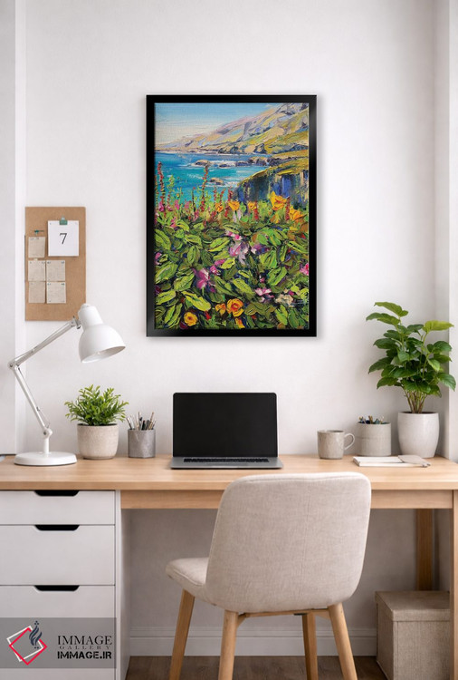 تابلو انتزاعی From My Heart,بیگ سور از دل من اثر لیزا الی - D6B