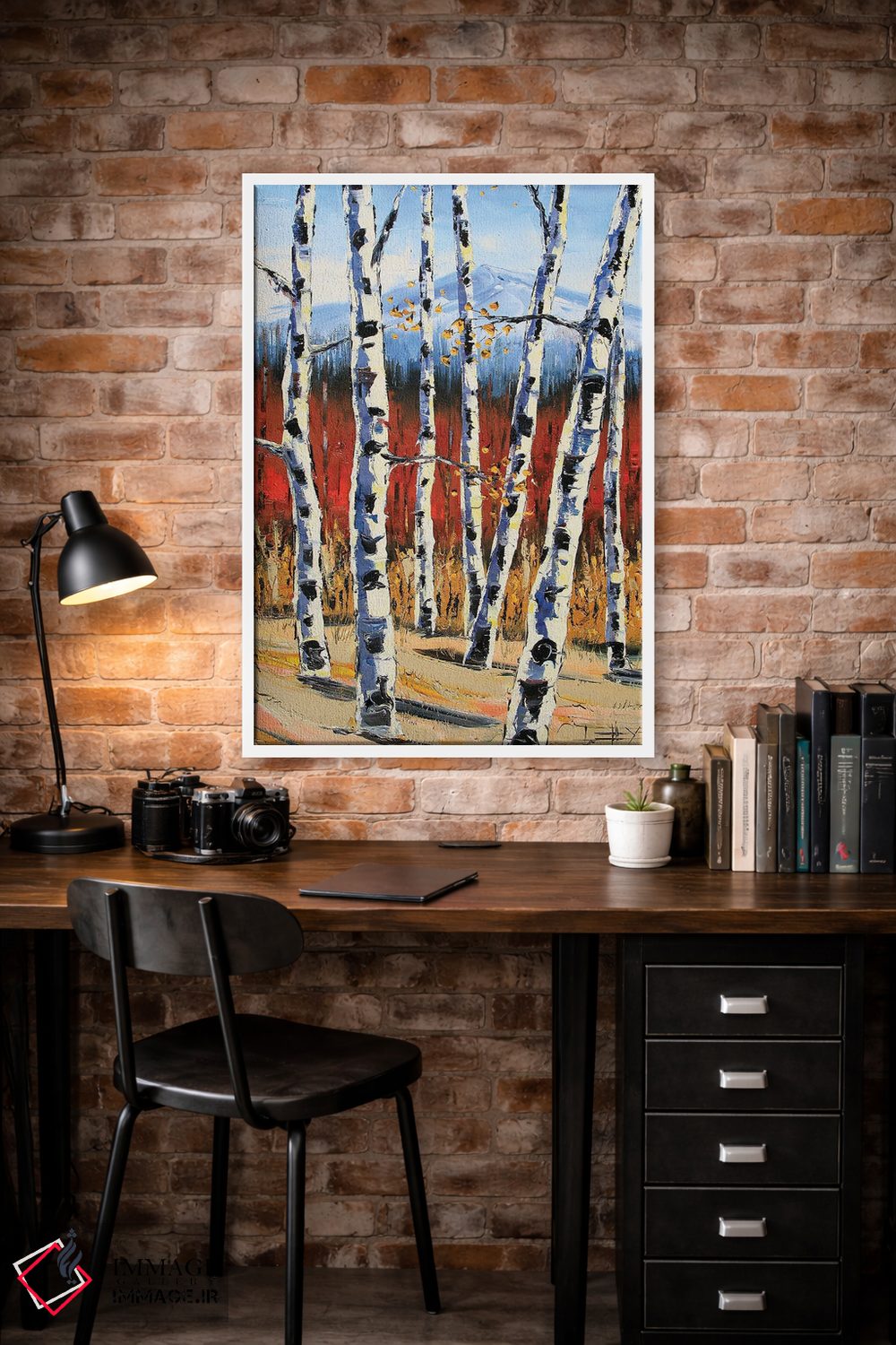 تابلو دکوراتیو به سوی سیراها اثر لیزا الی - D2W