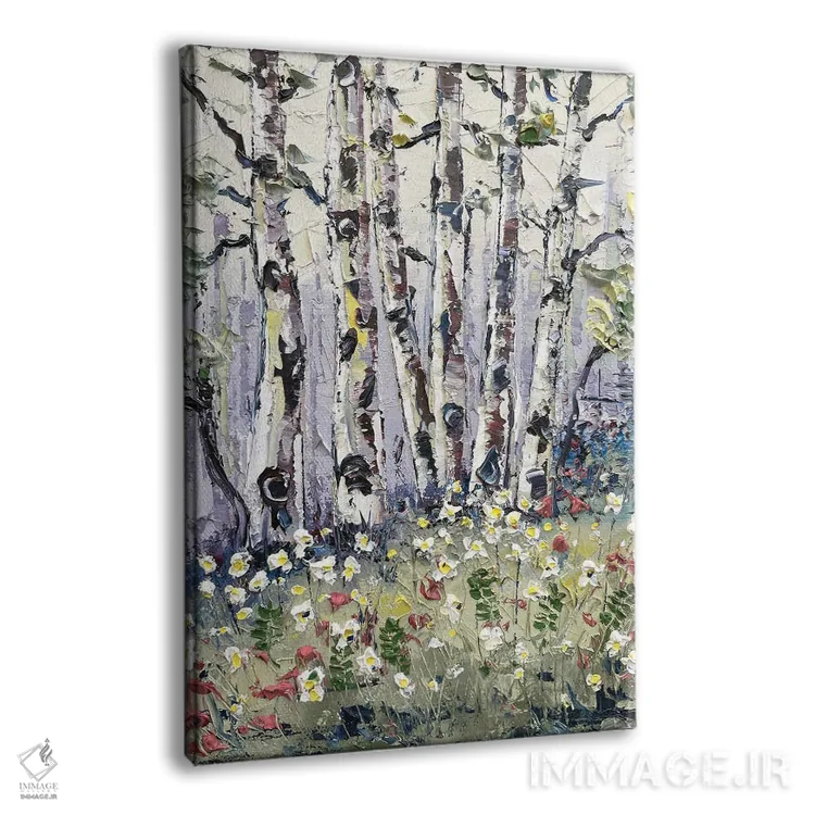 تابلو دکوراتیو رویای نیمه تابستان اثر لیزا الی - نمای پرسپکتیو محصول