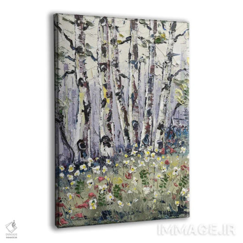تابلو دکوراتیو رویای نیمه تابستان اثر لیزا الی - نمای پرسپکتیو محصول