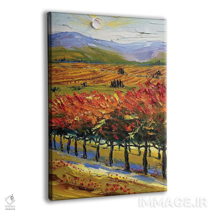 تابلو دکوراتیو برای ون گوگ به دره ناپا اثر لیزا الی - نمای پرسپکتیو محصول