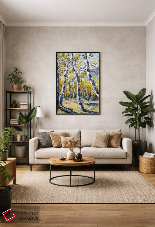 تابلو دکوراتیو پاییز سیرا اثر لیزا الی - D2B