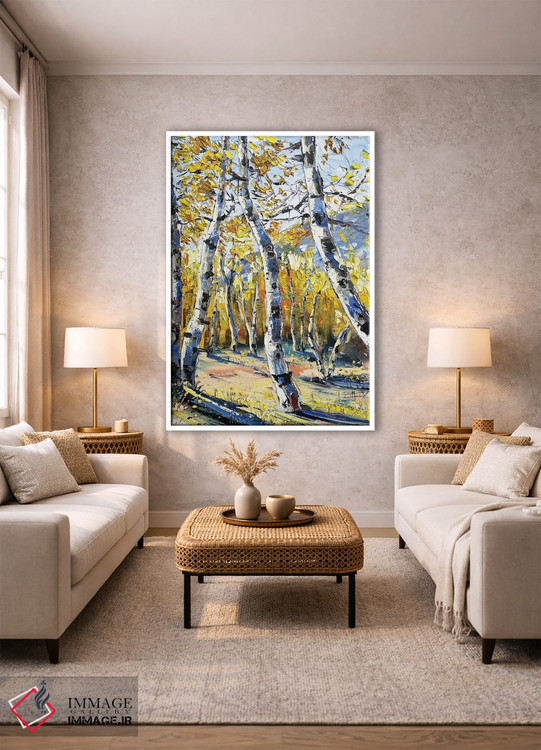 تابلو دکوراتیو پاییز سیرا اثر لیزا الی - D1W
