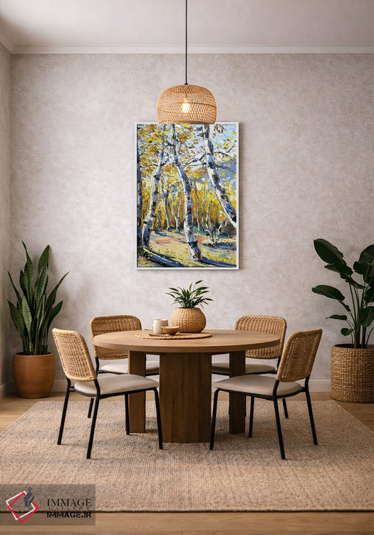 تابلو دکوراتیو پاییز سیرا اثر لیزا الی - D3W