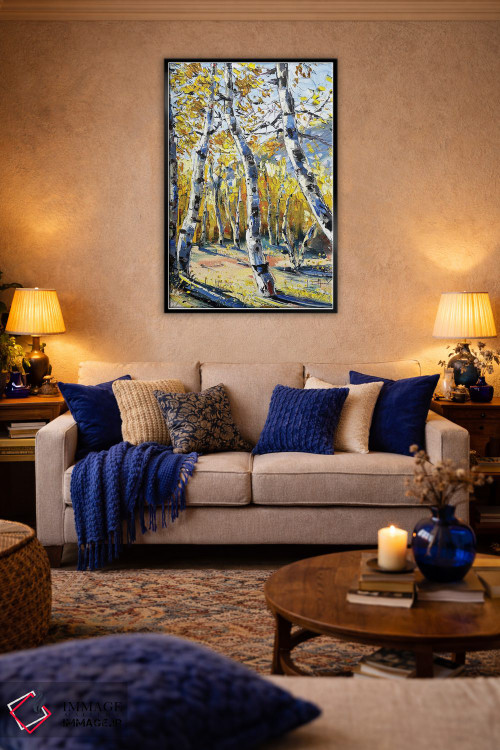 تابلو دکوراتیو پاییز سیرا اثر لیزا الی - D4B