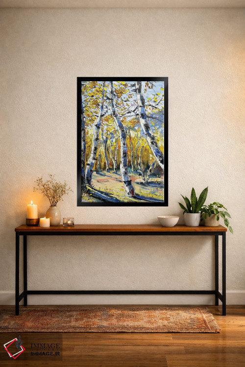 تابلو دکوراتیو پاییز سیرا اثر لیزا الی - D5B