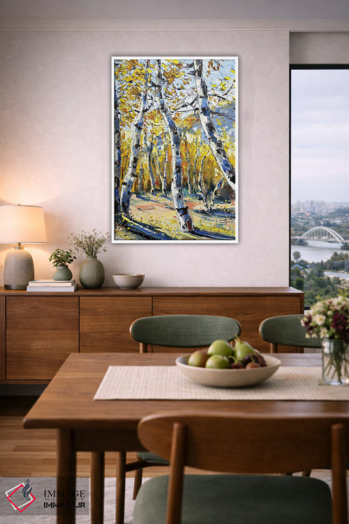 تابلو دکوراتیو پاییز سیرا اثر لیزا الی - D6W